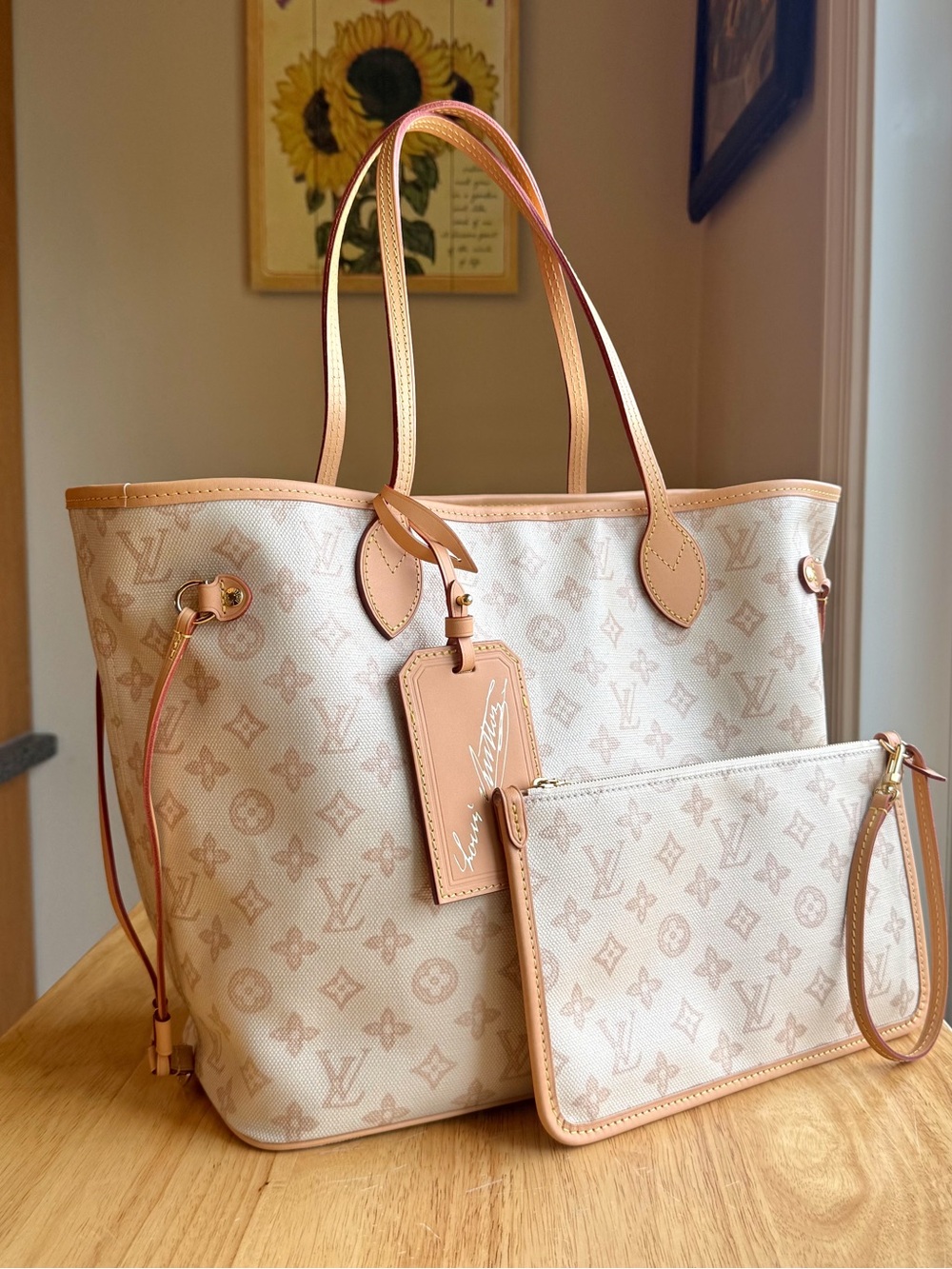 Louis Vuitton Neverfull MM Set - 130th Anniversary Edition (RARE)